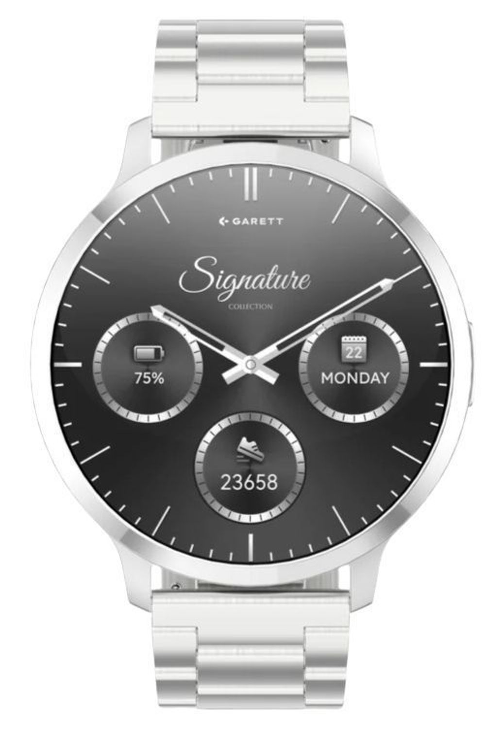Smartwatch męski Garett Edge srebrny solid AMOLED 1,73″ + brązowy pasek (4).jpg